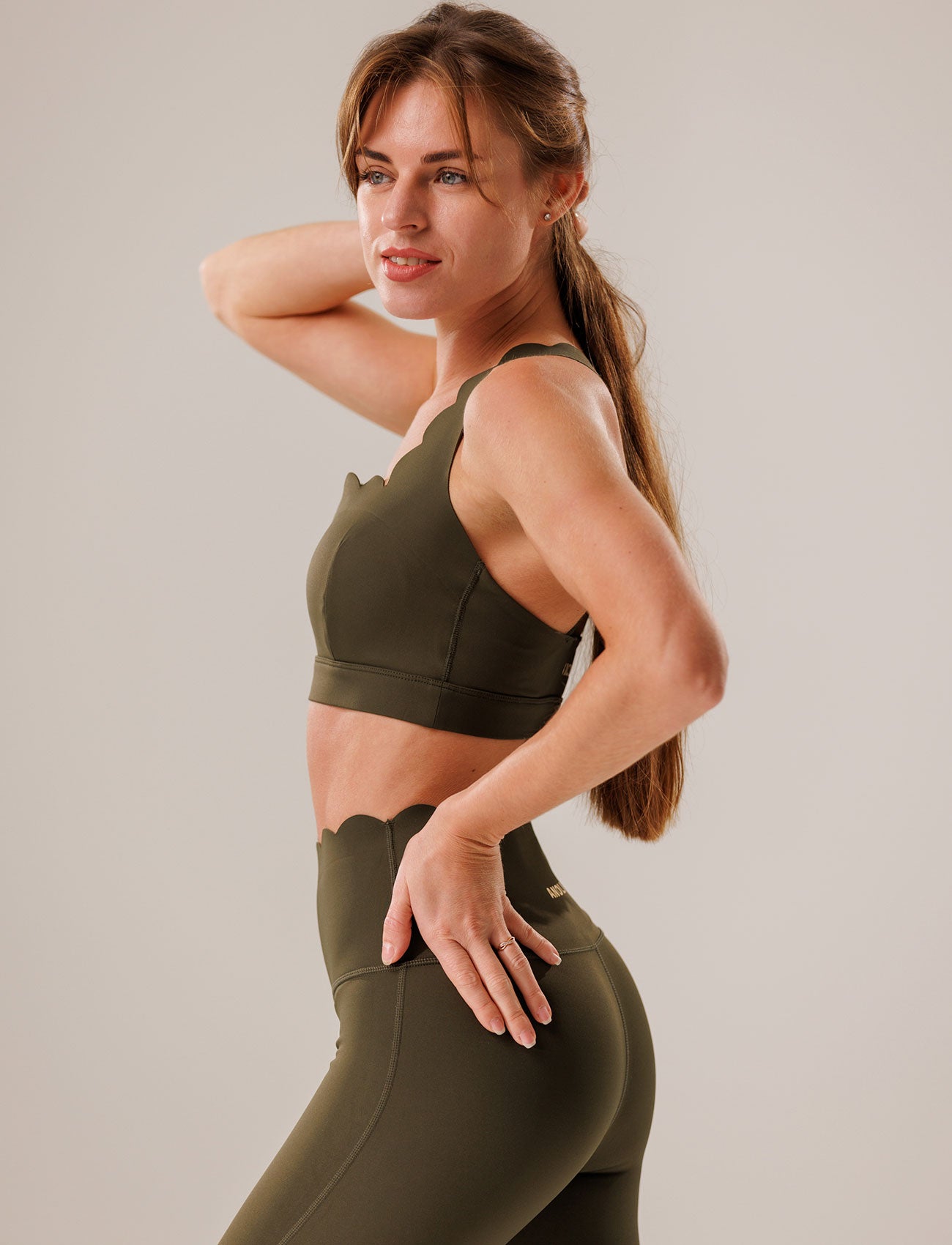 Naiste spordikomplekt KEILY - dark green