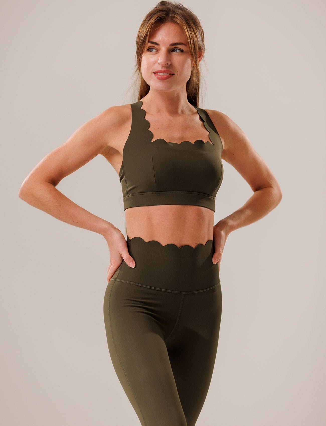 Naiste spordikomplekt KEILY - dark green