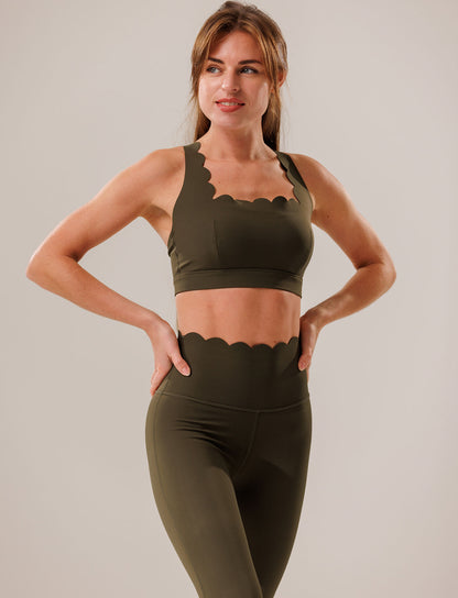 Naiste spordikomplekt KEILY - dark green