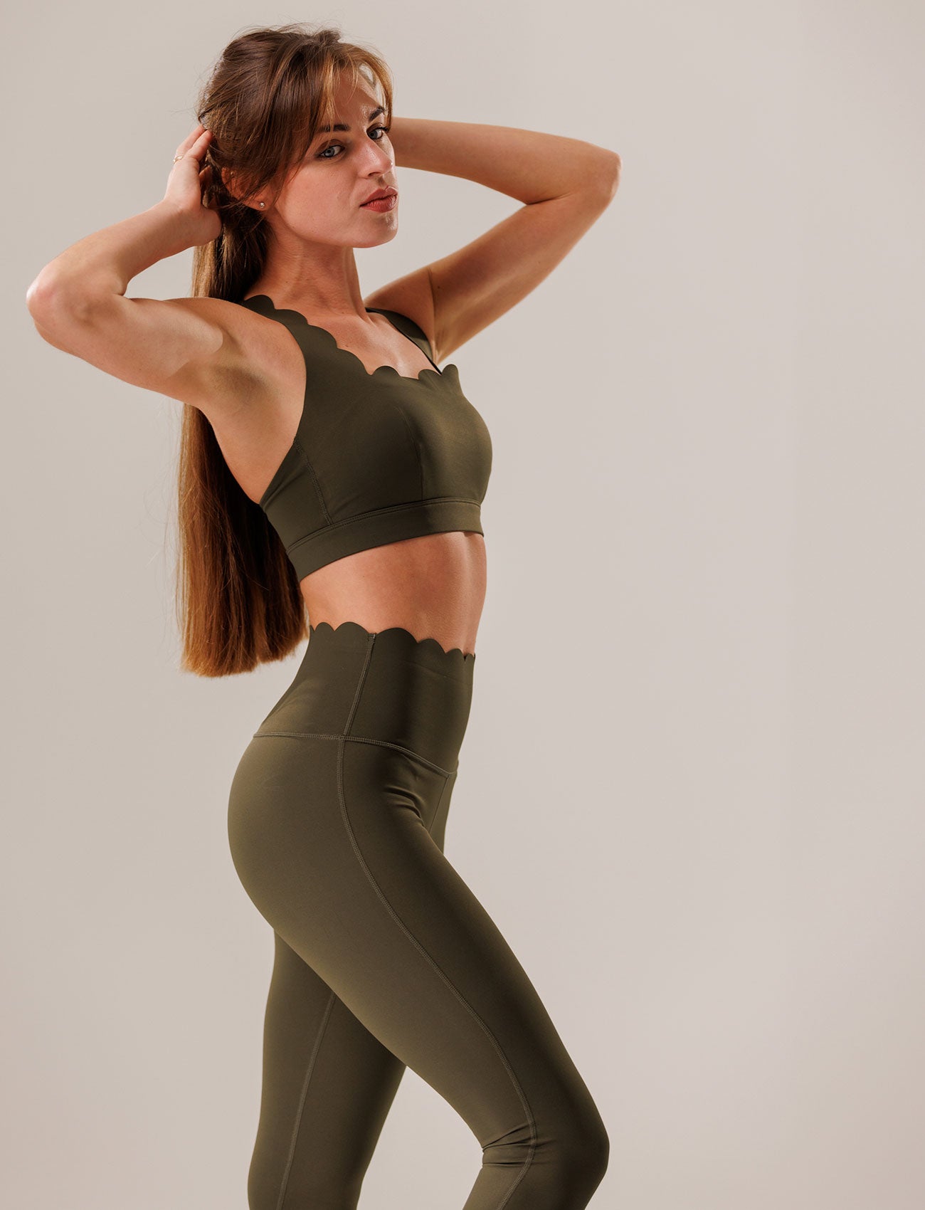 Naiste spordikomplekt KEILY - dark green