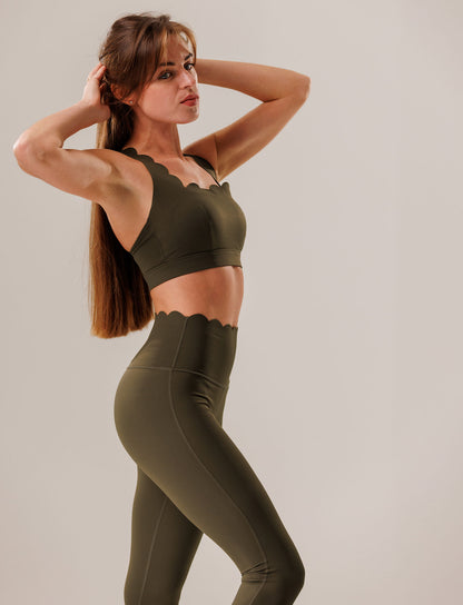 Naiste spordikomplekt KEILY - dark green