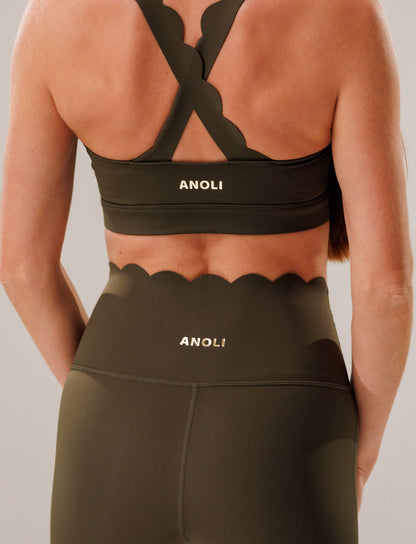 Naiste spordikomplekt KEILY - dark green